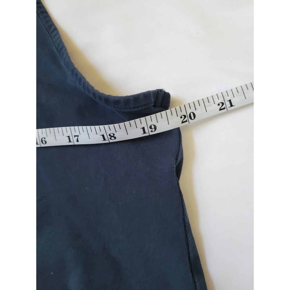 Gymshark Mens XL Navy Blue Stringer Tank Top Racerback Gym Training Fitness - Picture 5 of 9